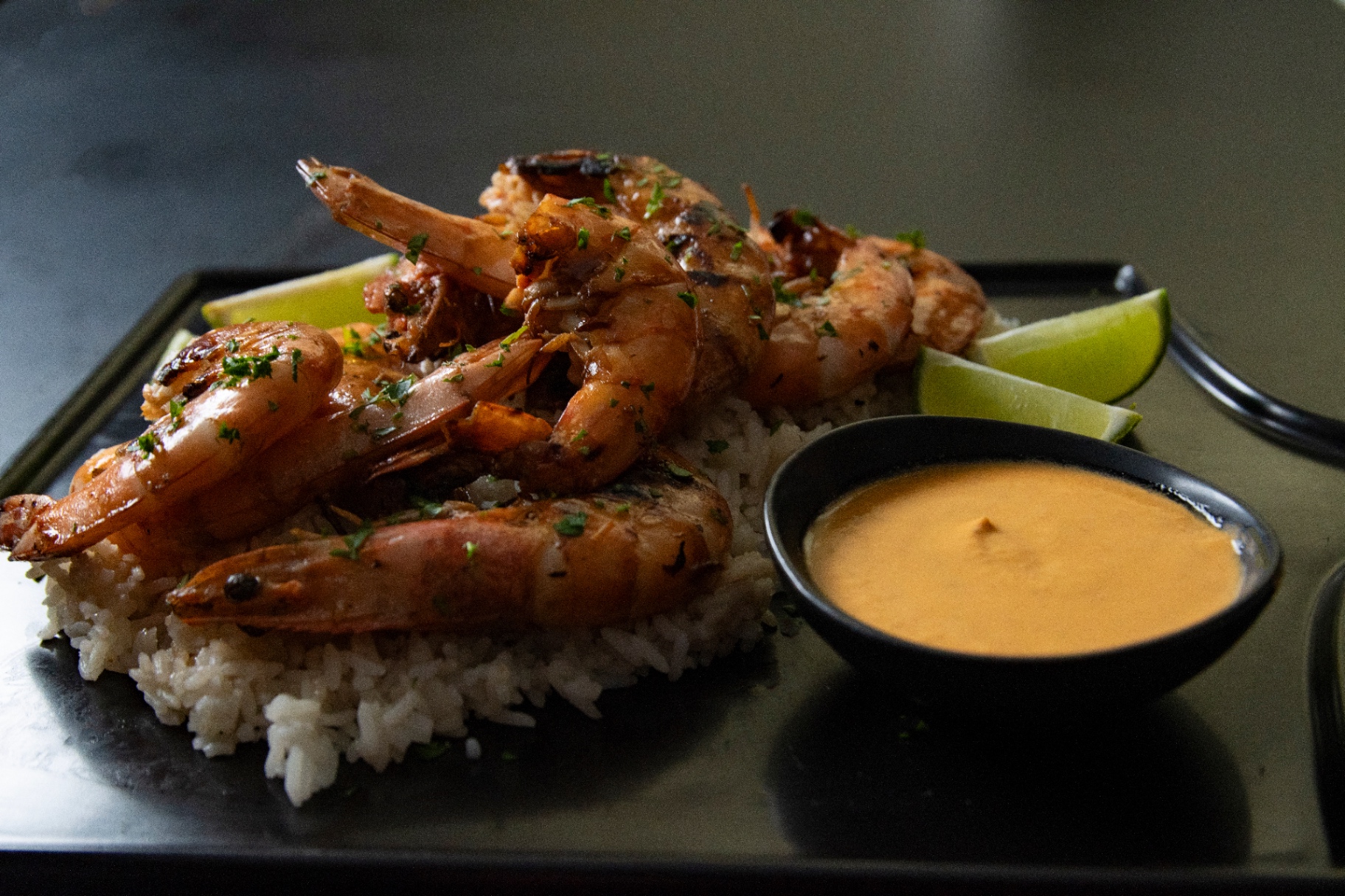 Shrimps + Panang