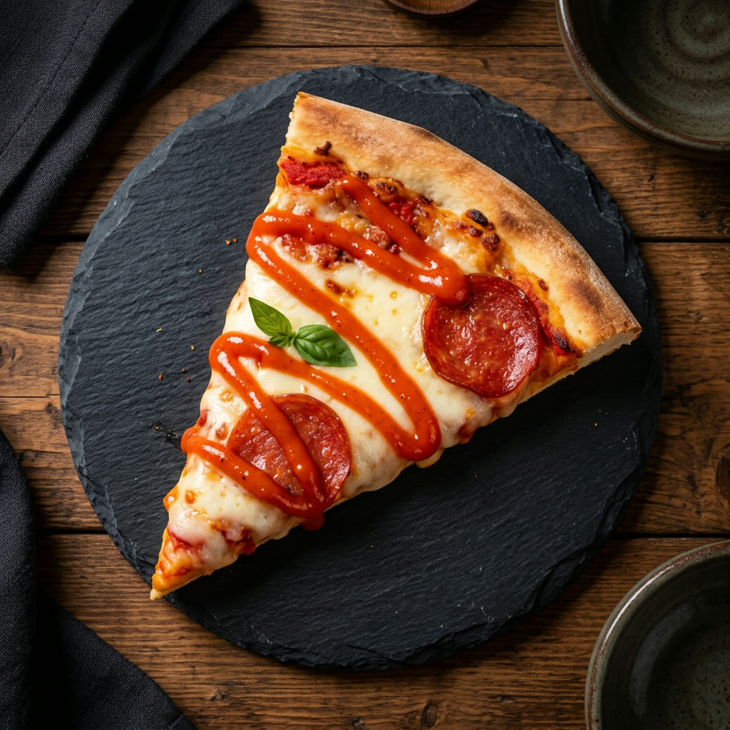 Pizza finishing